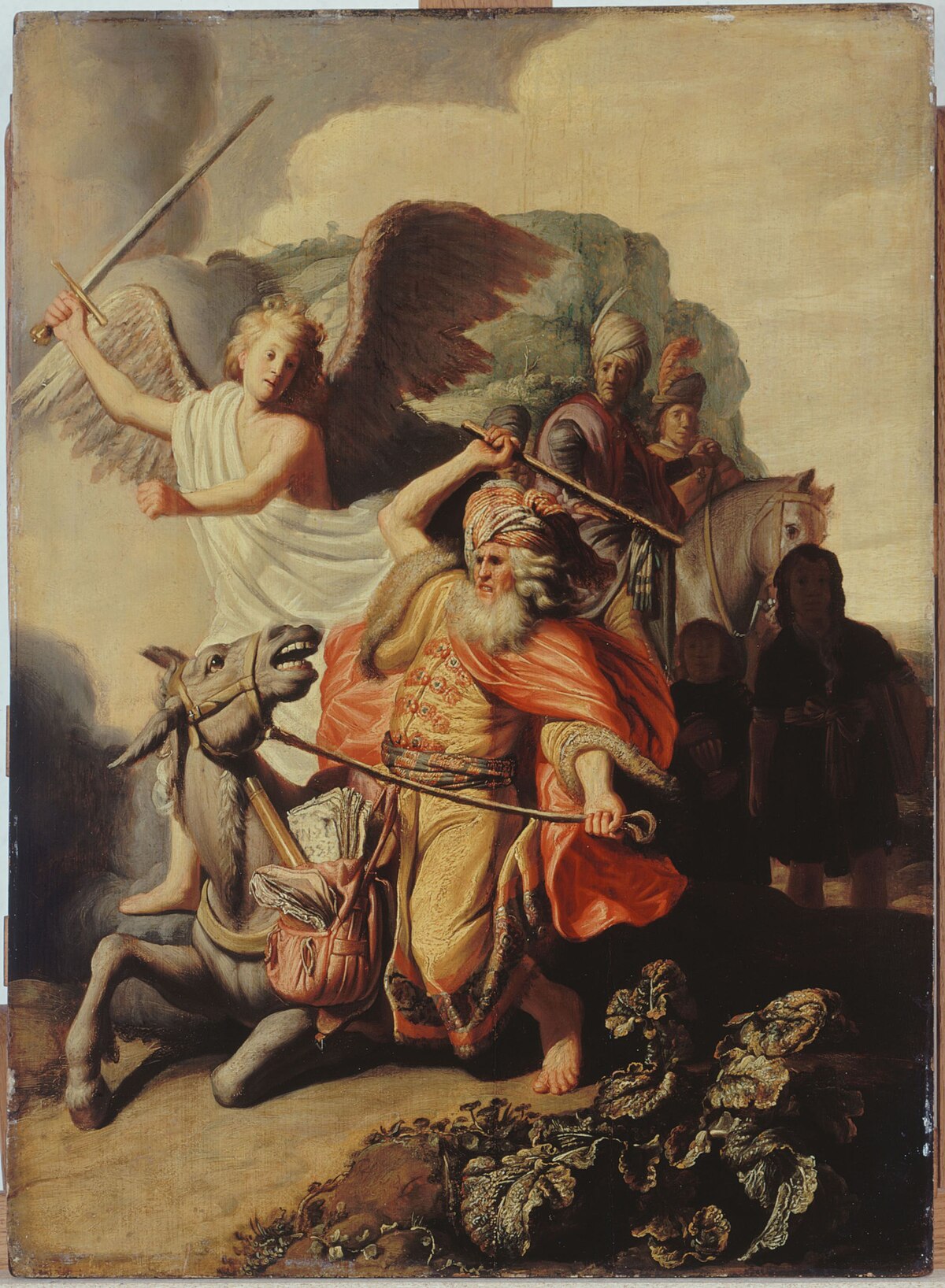 Balaam's Ass by Rembrandt van Rijn at Musée Cognacq-Jay, Paris