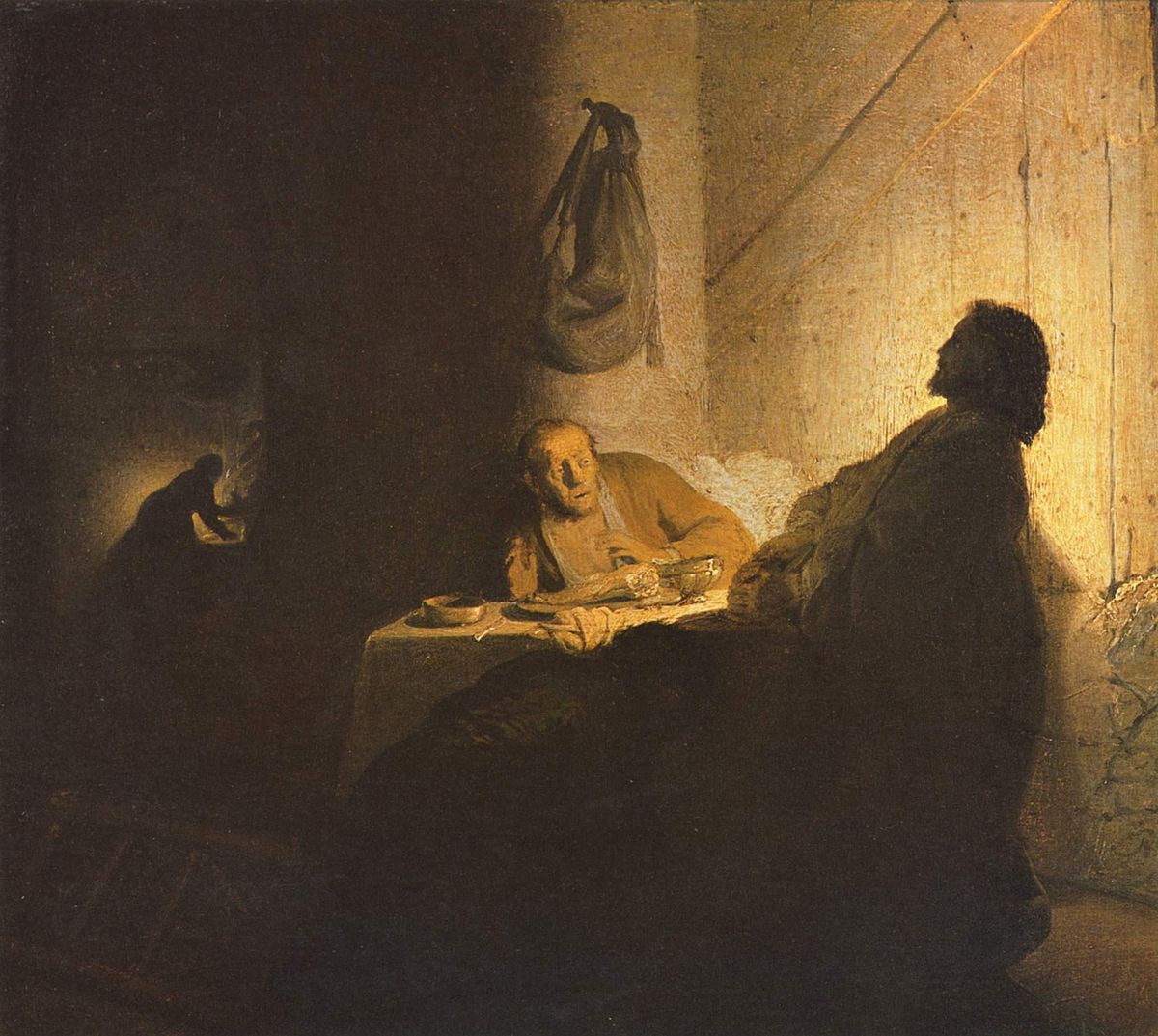 Christ at Emmaus by Rembrandt van Rijn at Cleveland Museum of Art