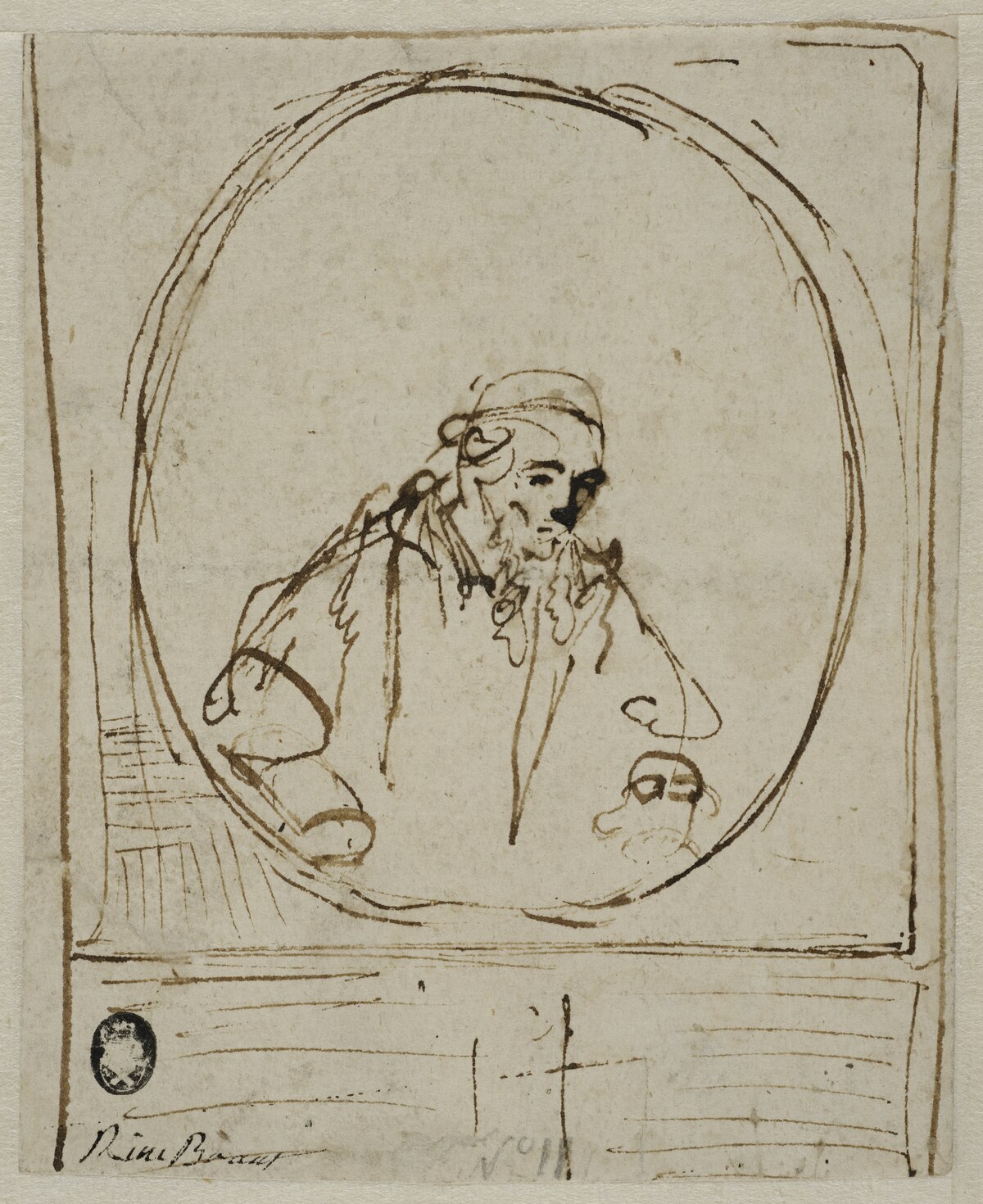 Jan Cornelis Sylvius by Rembrandt van Rijn