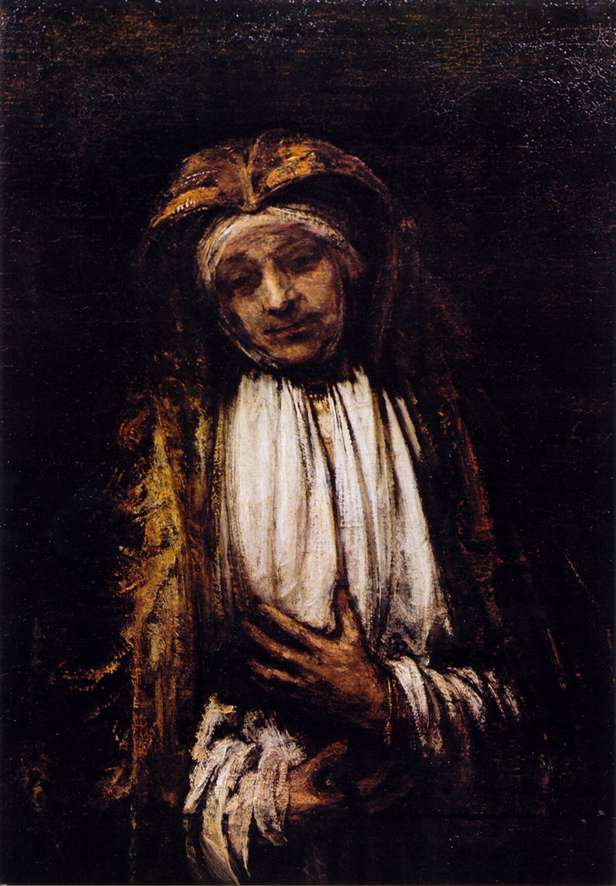 Mater Dolorosa by Rembrandt van Rijn