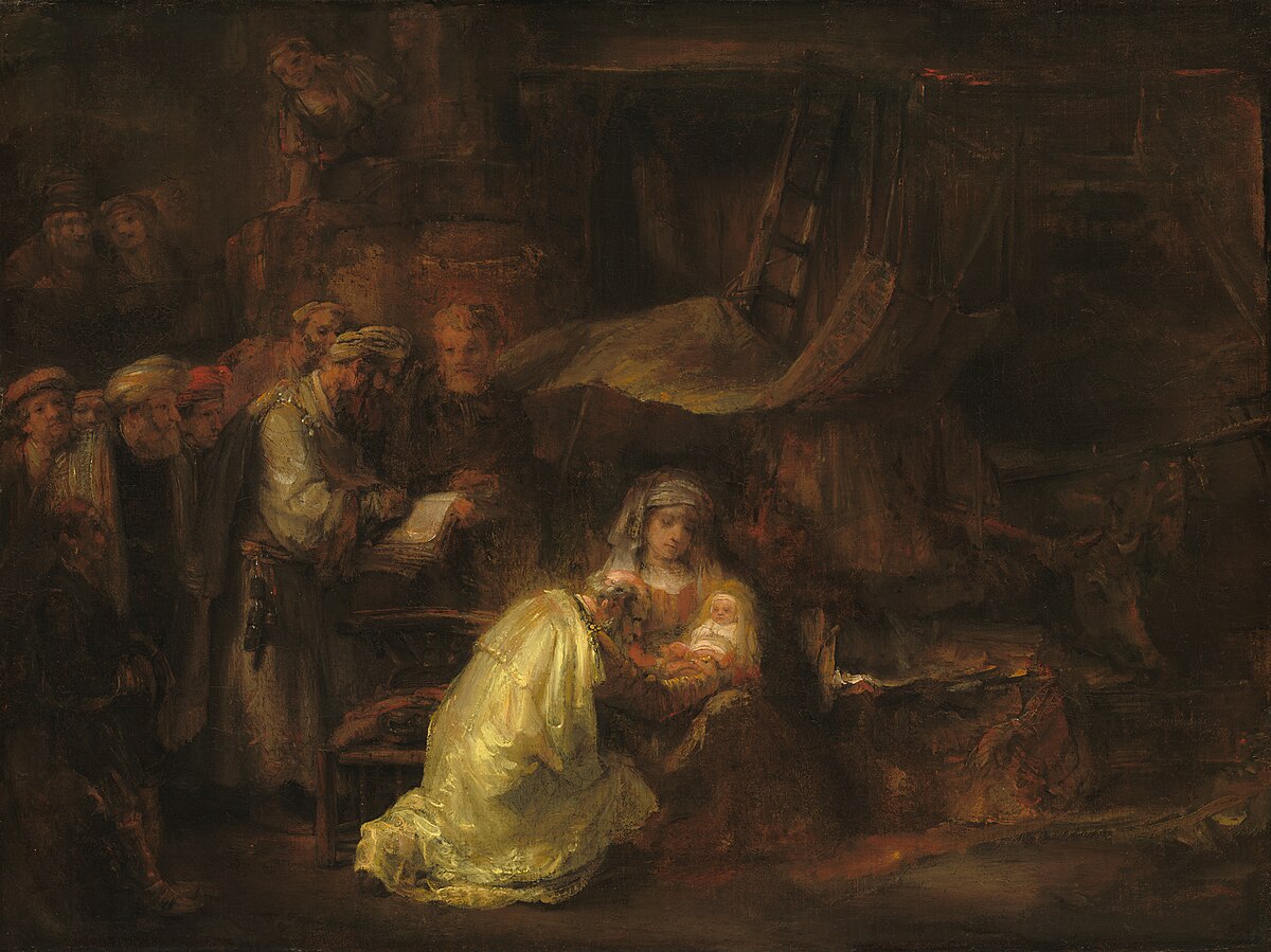 The Circumcision by Rembrandt van Rijn at Cleveland Museum of Art