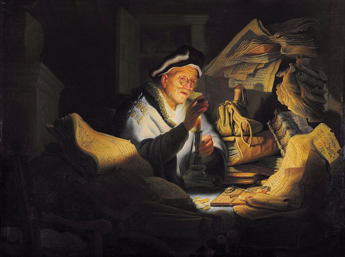 The rich fool by Rembrandt van Rijn