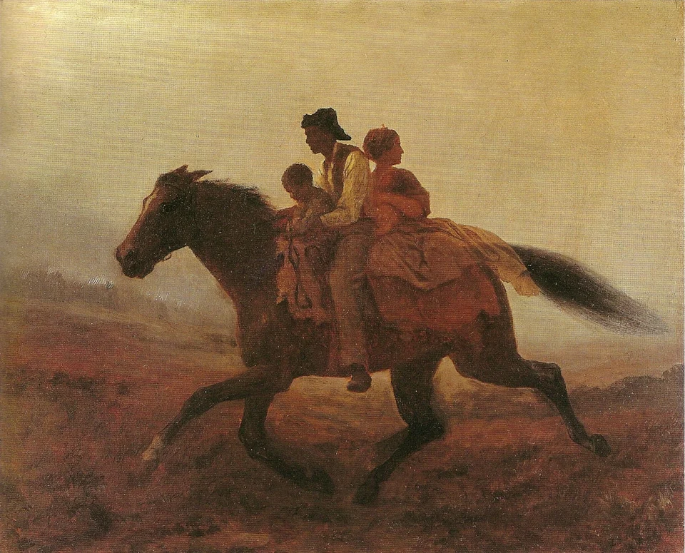A Ride for Liberty – The Fugitive Slaves by Eastman Johnson