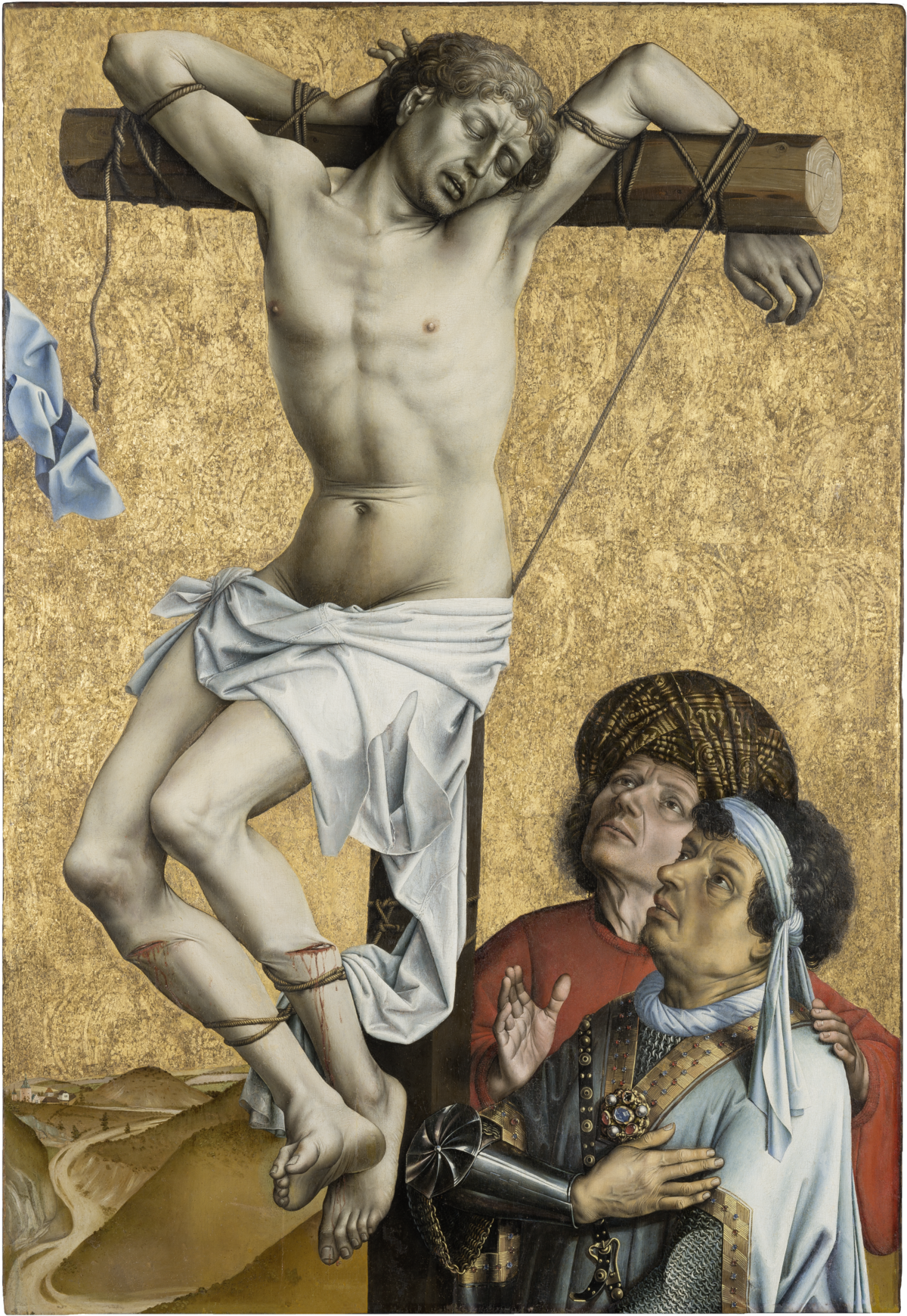 The Crucified Thief by Robert Campin