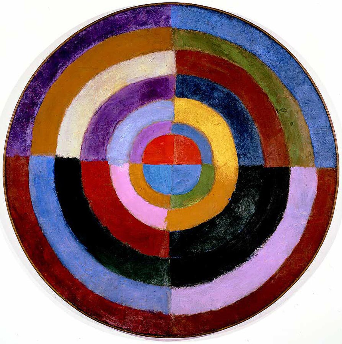 Premier Disque by Robert Delaunay at Private Collection