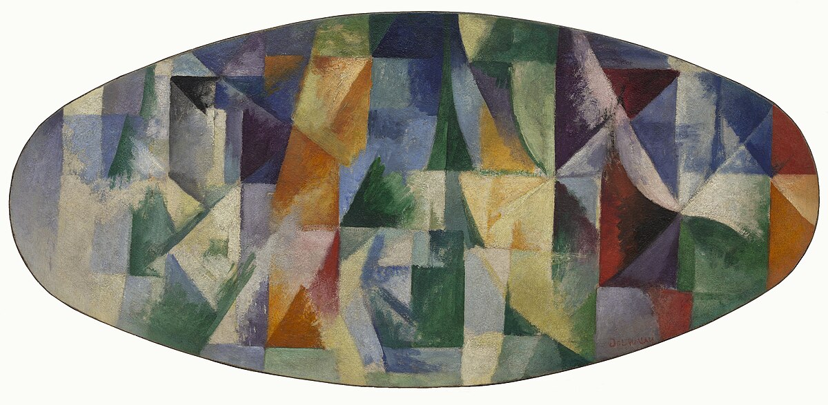 Windows Open Simultaneously 1st Part, 3rd Motif by Robert Delaunay at Solomon R. Guggenheim Museum