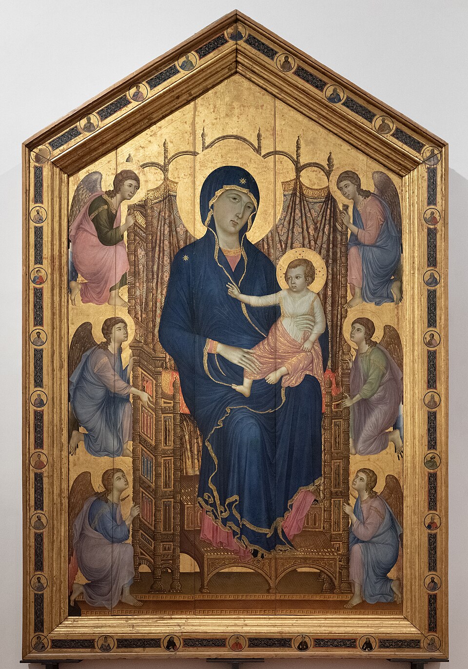 Rucellai Madonna by Duccio di Buoninsegna
