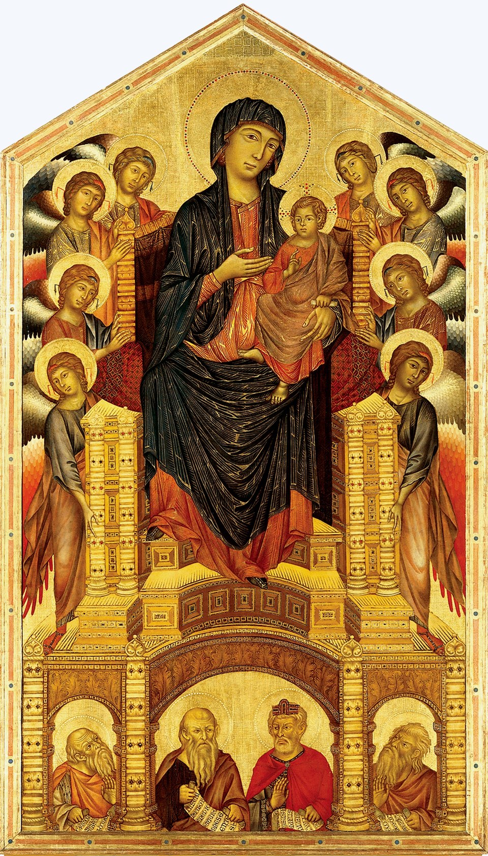 Santa Trinita Maestà by Cimabue