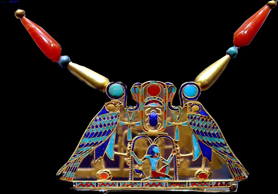 Scarab Pectoral of Tutankhamun by Ancient Egyptian (Unknown)
