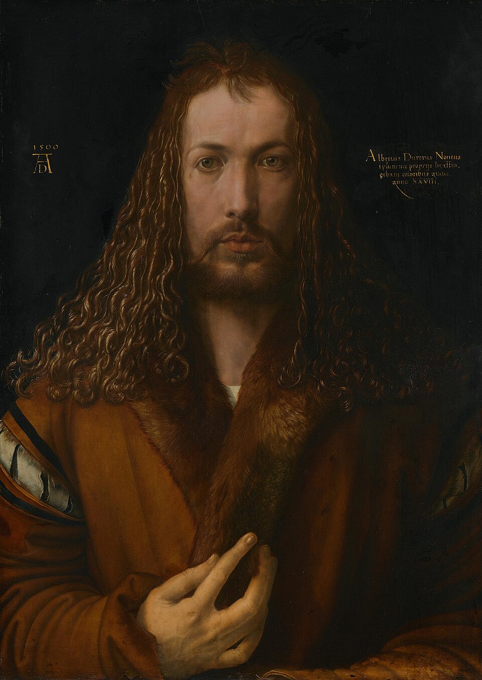 Self-Portrait at 28 by Albrecht Dürer