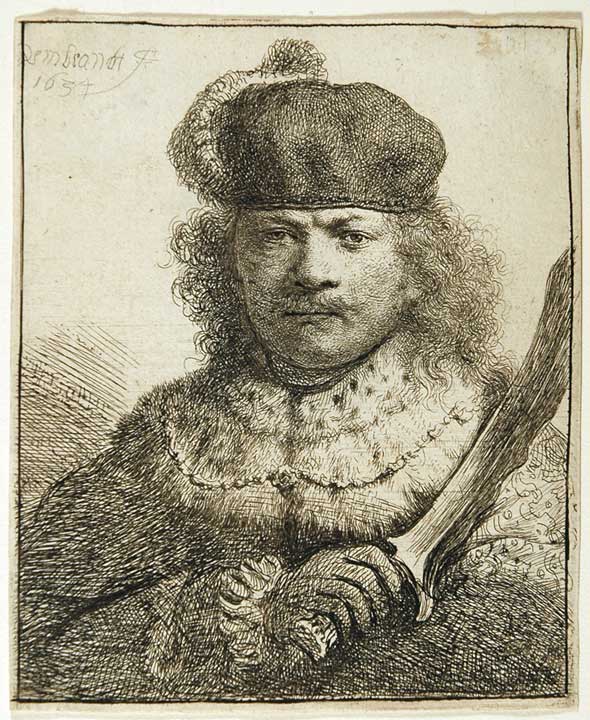 Self-Portrait (Rembrandt, 1660) by Rembrandt van Rijn