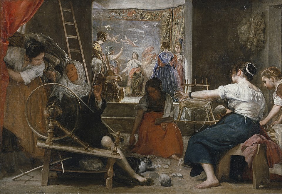 The Spinners (Las Hilanderas) by Diego Velázquez