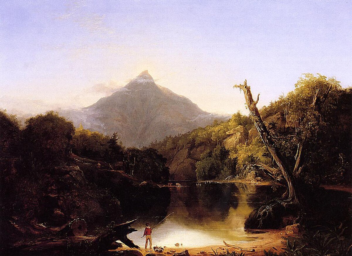 Mount Chocorua, New Hampshire by Thomas Cole at Private Collection