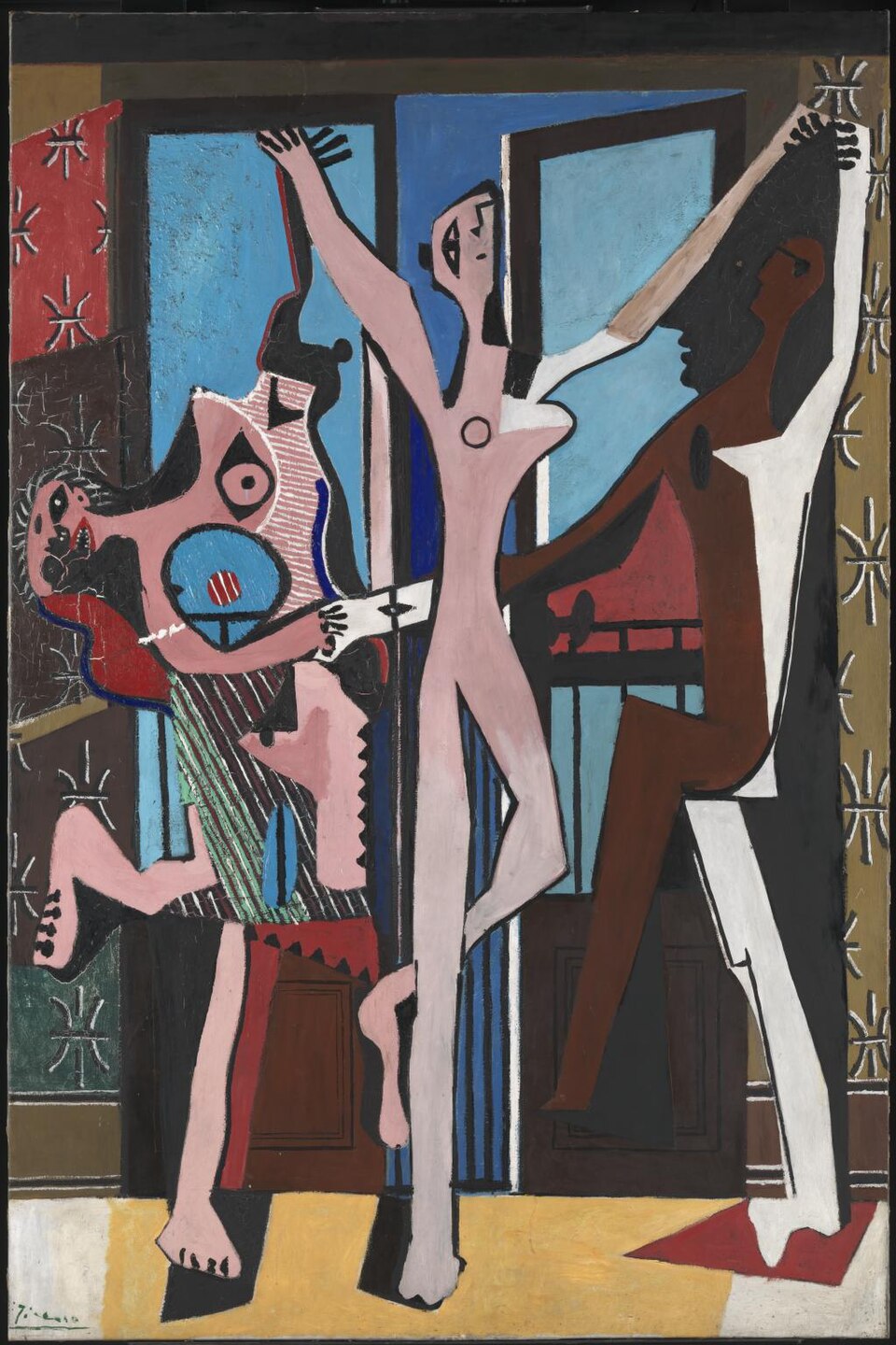 The Three Dancers by Pablo Picasso