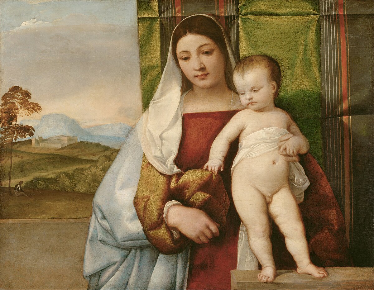 The Gipsy Madonna by Titian