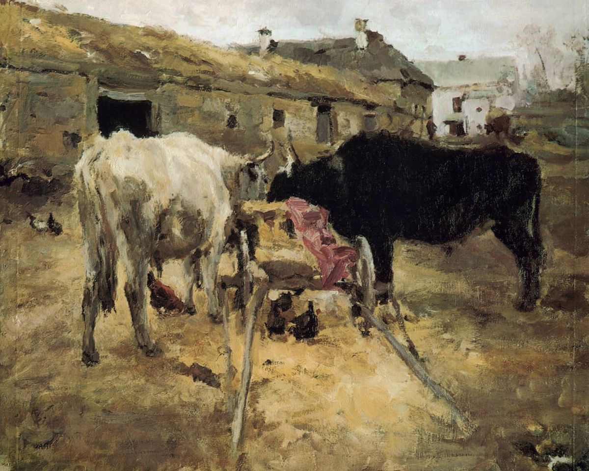 Bullocks by Valentin Serov