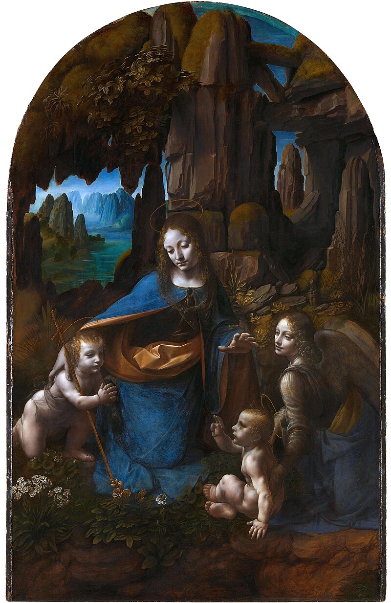 Virgin of the Rocks (London) by Leonardo da Vinci