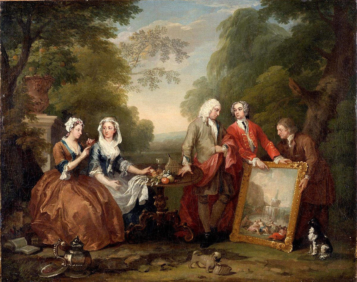 The Fountaine Family by William Hogarth
