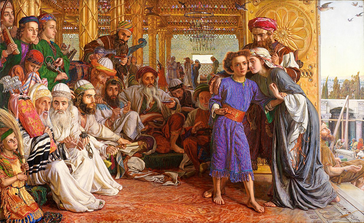 The Finding of the Saviour in the Temple by William Holman Hunt