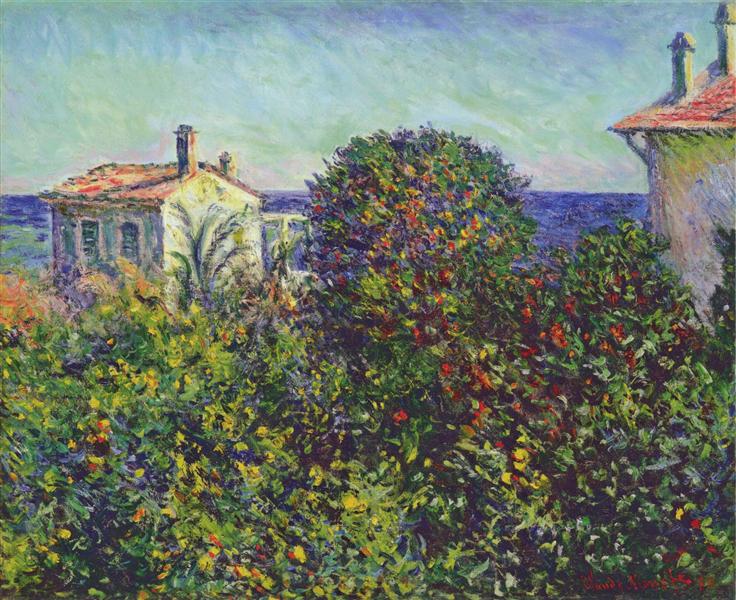 Bordighera, the House of Gardener by Claude Monet