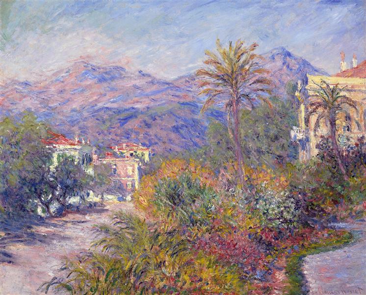 Strada Romada in Bordighera by Claude Monet