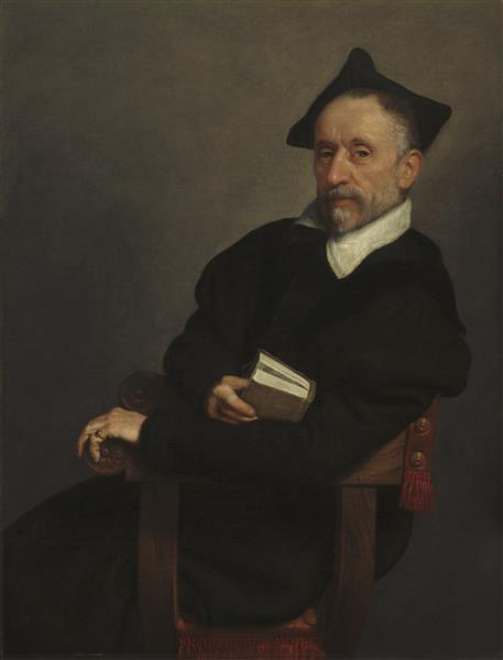 Titian's Schoolmaster by Giovanni Battista Moroni