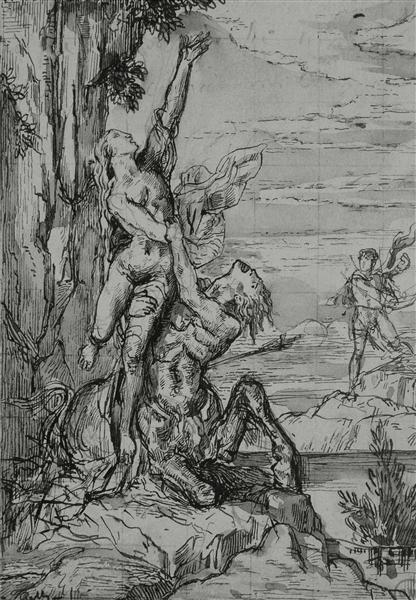 Removal Dejanira by Gustave Moreau