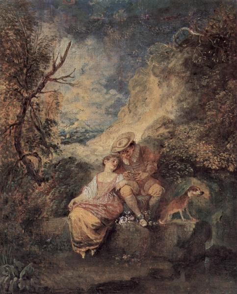 The Bird Nester by Jean-Antoine Watteau