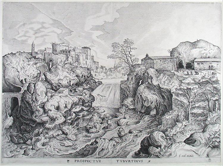 View of Tivoli by Pieter Bruegel the Elder
