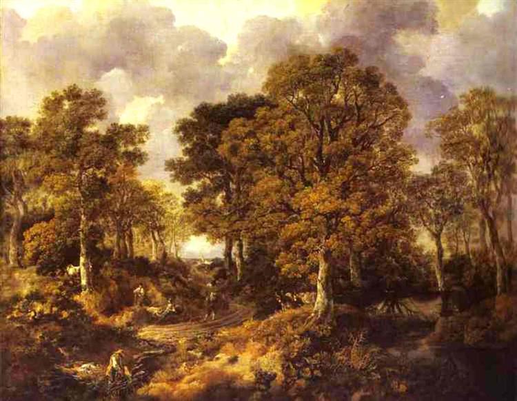 Forest (Cornard Wood) by Thomas Gainsborough