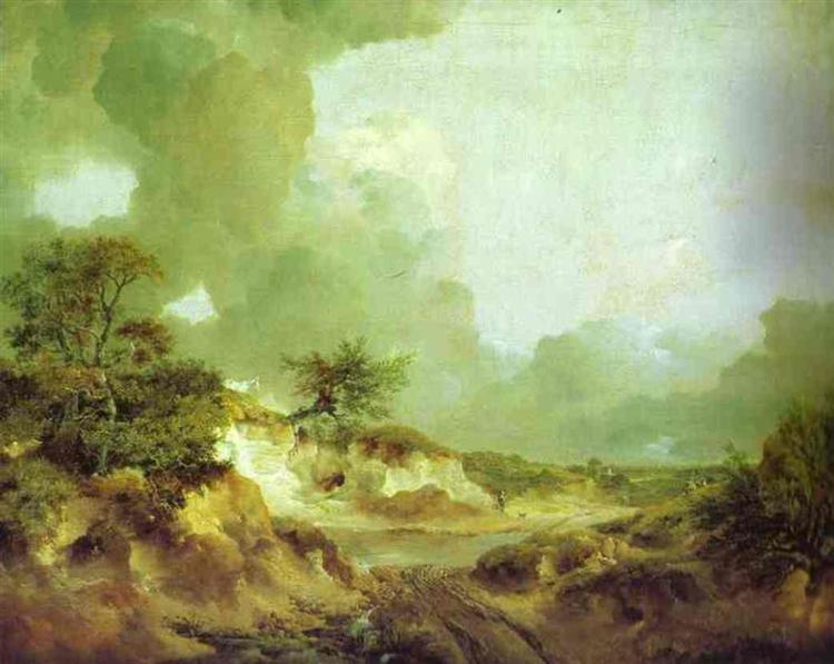 Landscape with Sandpit by Thomas Gainsborough